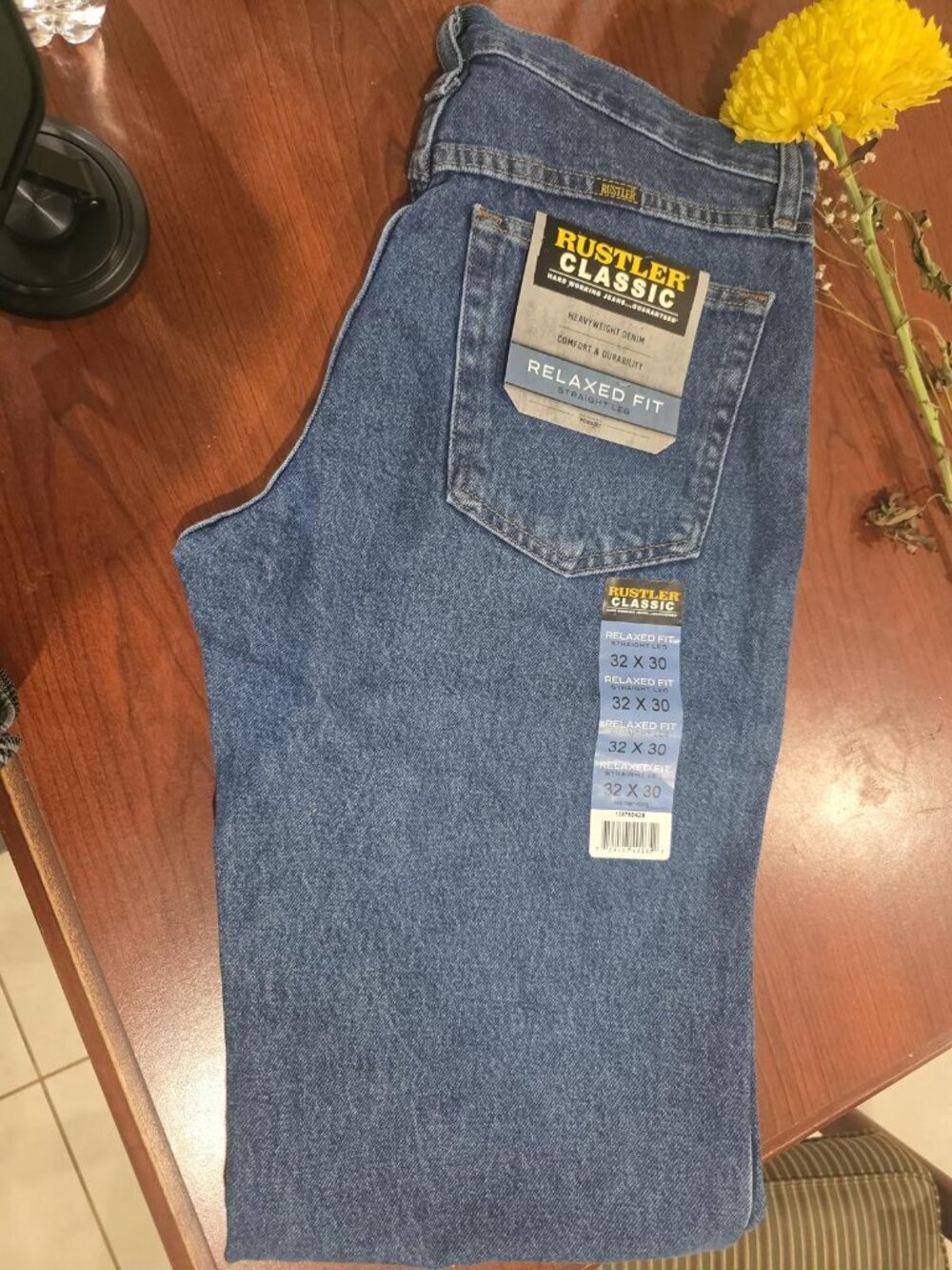 Rustler Relaxed Fit Men's Jeans 32x30